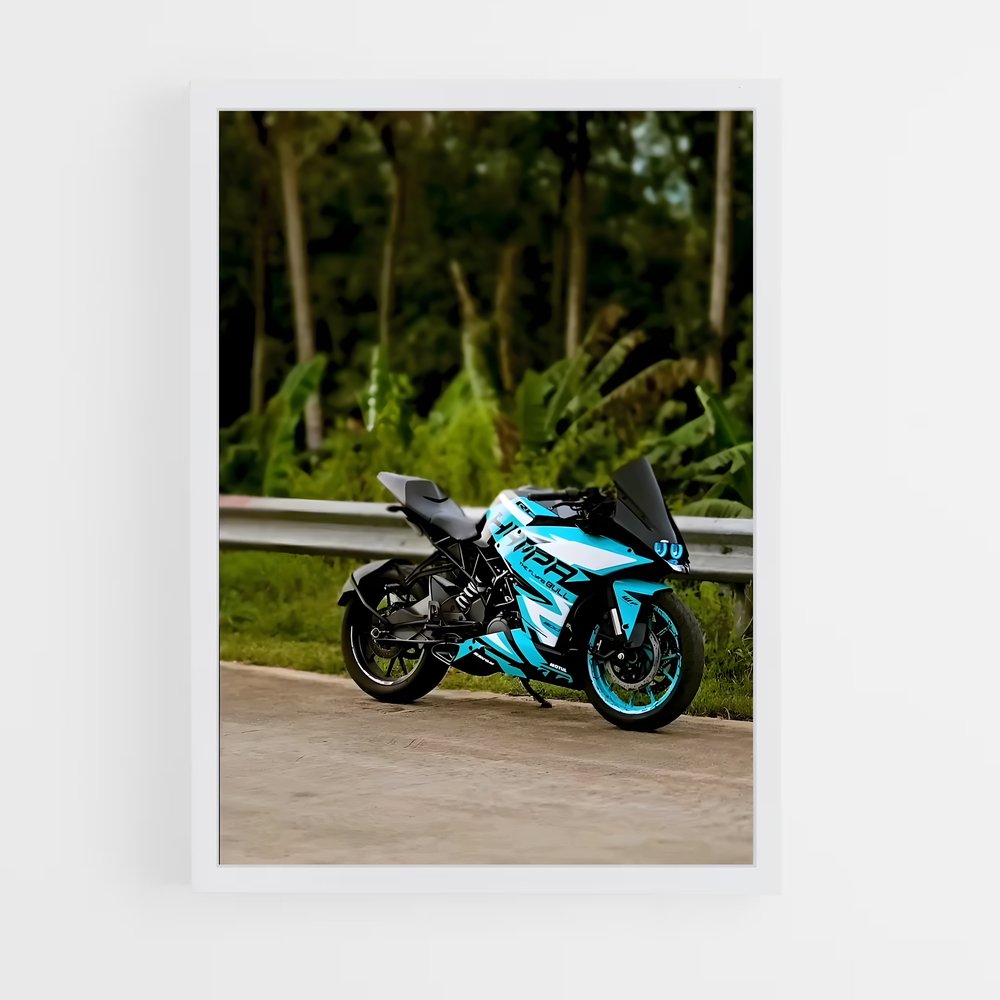 Poster Vif RC 390 – affiche KTM Moto (vue 3)